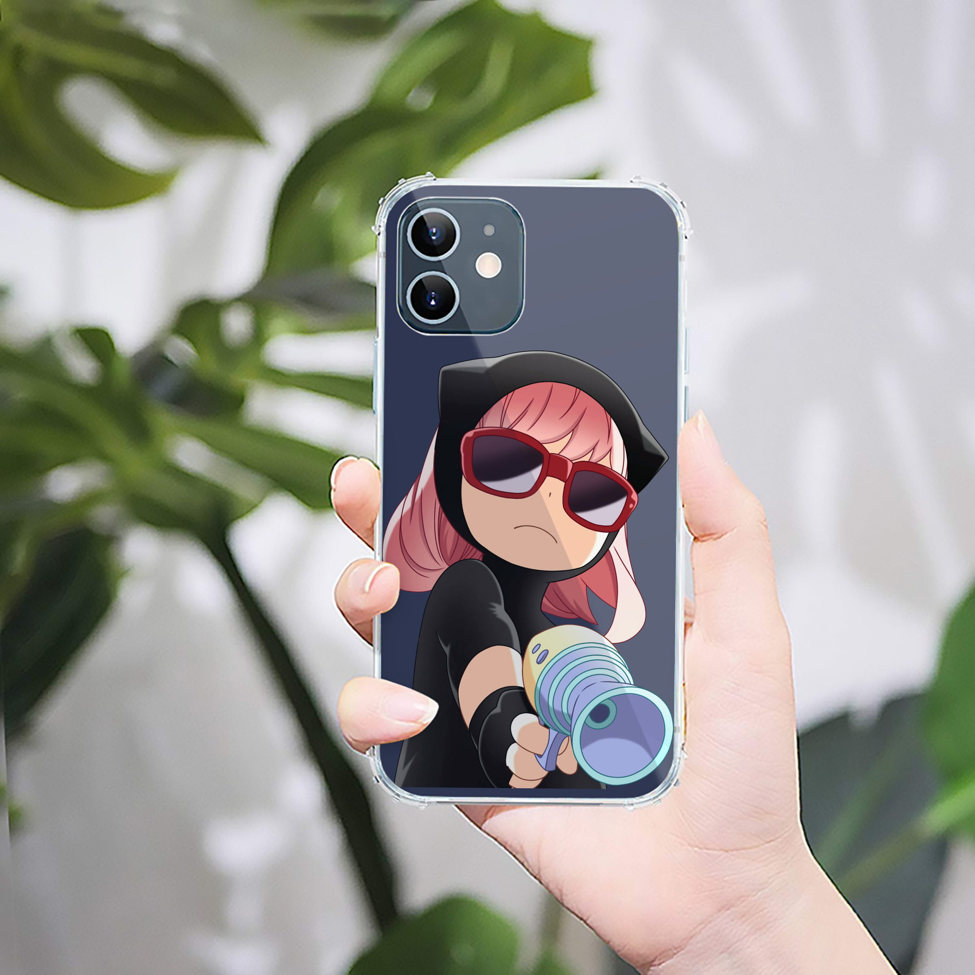 （画像用） SPY×FAMILY间谍家家酒 【iPhone 12シリーズ対応】透明スマホケース（クリアソフトケース）